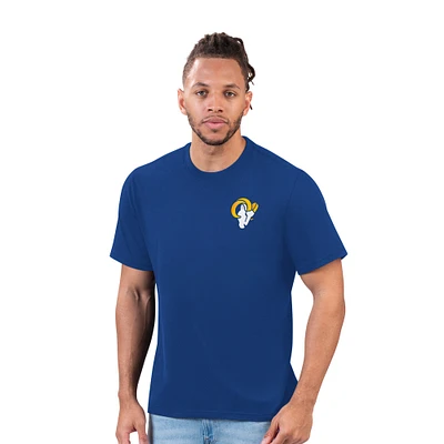 T-shirt Margaritaville Royal Gametime pour homme des Los Angeles Rams