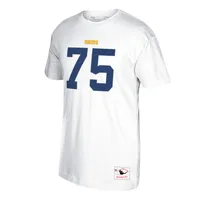 T-shirt avec nom et numéro du logo joueur à la retraite des Los Angeles Rams Mitchell & Ness Deacon Jones pour homme