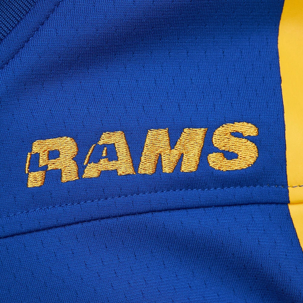 Sweat à capuche pour homme Mitchell & Ness Eric Dickerson Royal Los Angeles Rams Player Name Number Legacy Jersey