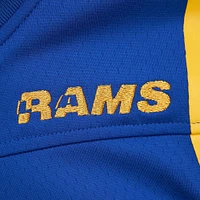 Sweat à capuche pour homme Mitchell & Ness Eric Dickerson Royal Los Angeles Rams Player Name Number Legacy Jersey