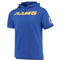 T-shirt à capuche Mitchell & Ness Royal Los Angeles Rams Game Day pour homme