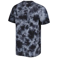 Men's MSX by Michael Strahan Black Los Angeles Rams Recovery Tie-Dye T-Shirt