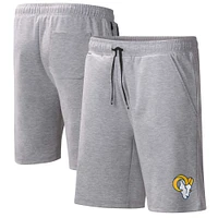 MSX by Michael Strahan Heather Grey Los Angeles Rams Trainer Short pour homme