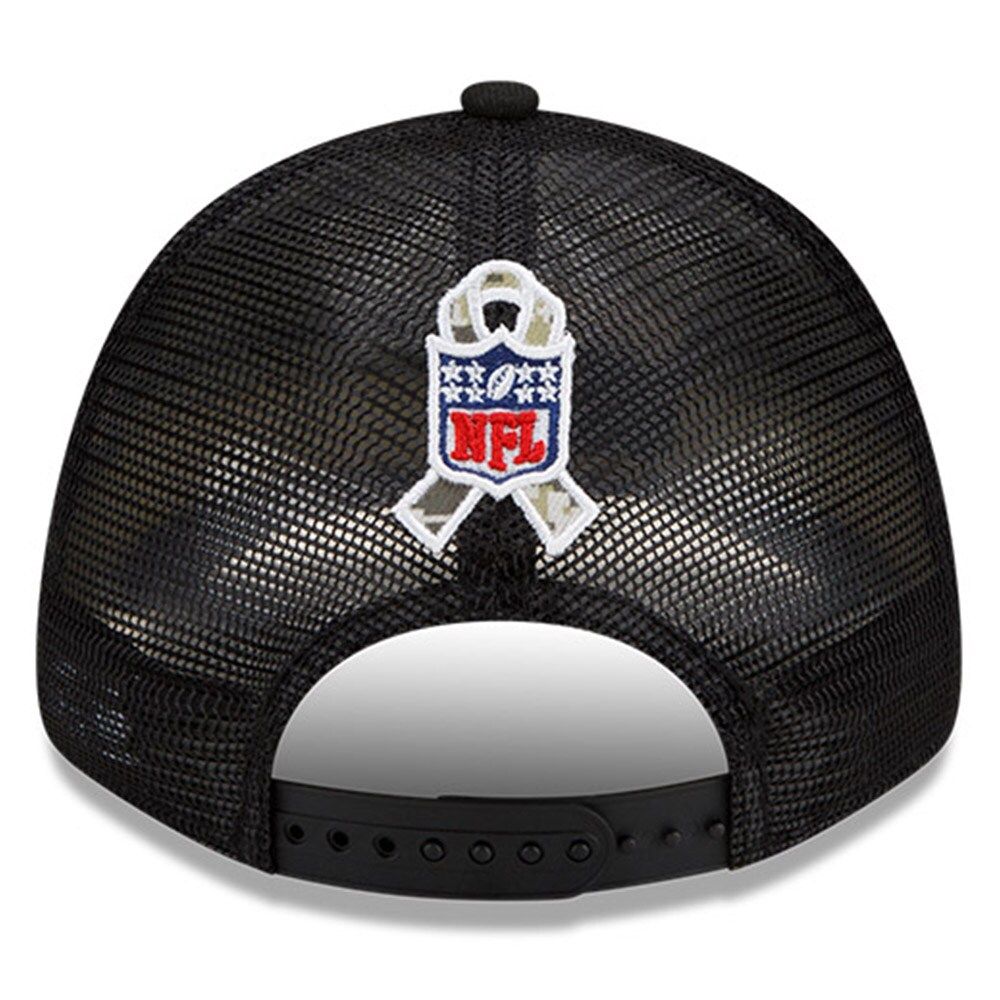 Official New Era NFL Salute To Service Los Angeles Rams Black