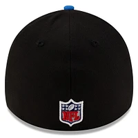 Casquette New Era 39THIRTY Flex noire/bleue pour homme, Los Angeles Rams, draft NFL 2025