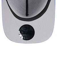 Casquette snapback New Era A-Frame 9FIFTY noire/bleu roi pour homme, Los Angeles Rams, draft NFL 2025