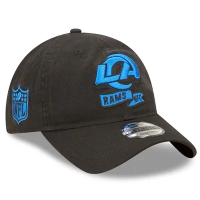 Los Angeles Rams New Era 2022 Sideline Adjustable 9TWENTY Hat - Black