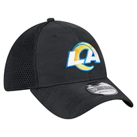Men's New Era Black Los Angeles Rams Active Camo 39THIRTY Flex Hat