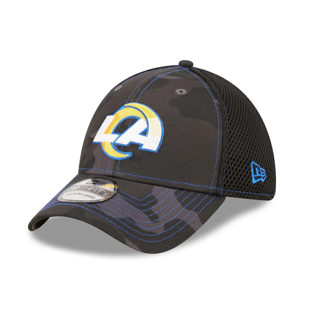 Los Angeles Rams New Era 2022 Sideline 39THIRTY Flex Hat - Black