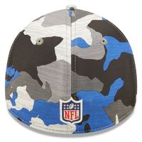 Men's New Era Camo Los Angeles Rams 2022 NFL Training Camp Official 39THIRTY Flex Hat