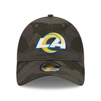 Casquette réglable New Era camouflage Los Angeles Rams Core Classic 2.0 9TWENTY pour hommes