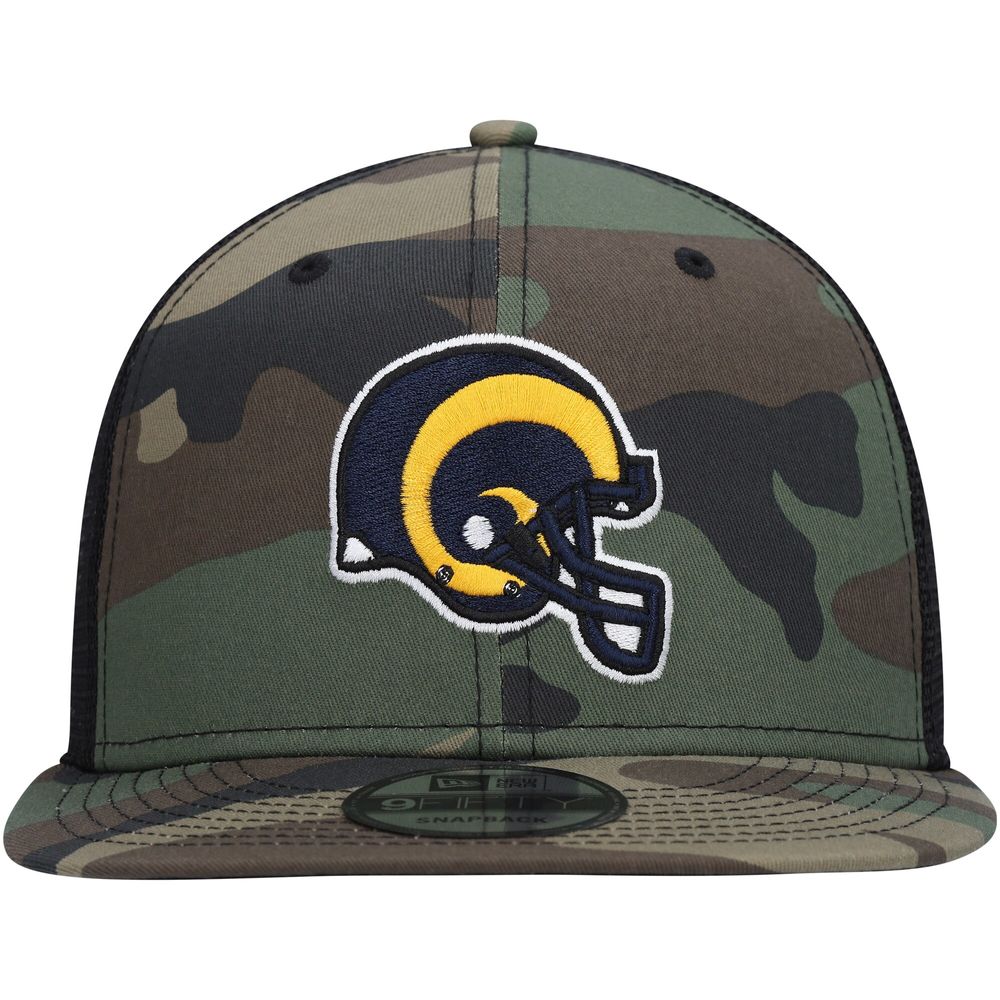 Los Angeles Rams New Era Youth Trucker 9FIFTY Snapback Hat - Camo