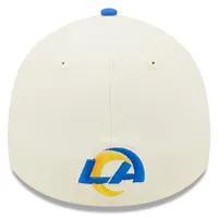 Casquette Flex Line 39THIRTY 2 tons Sideline 2022 New Era pour homme, crème/royal Los Angeles Rams