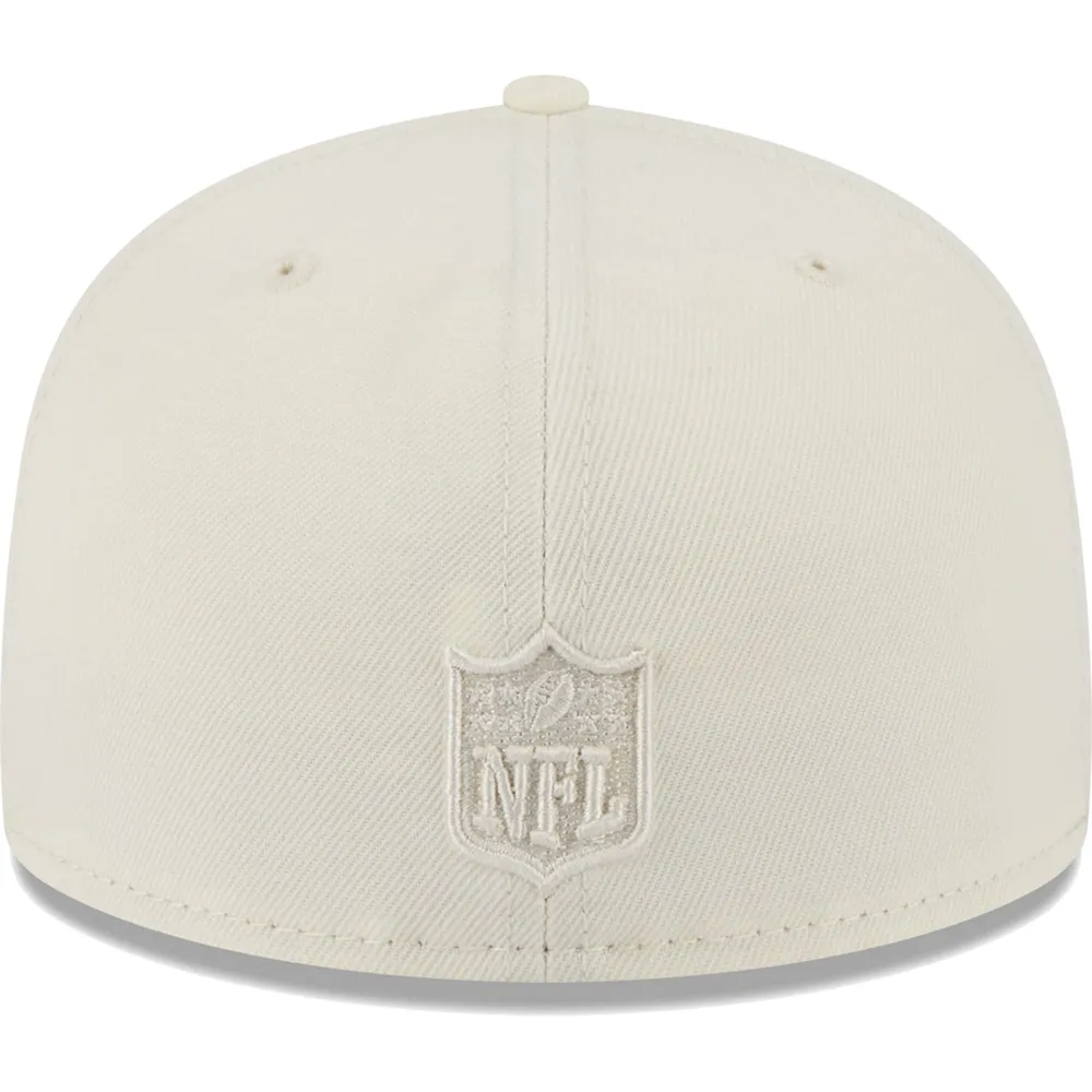 Casquette ajustée 59FIFTY Los Angeles Rams couleur crème New Era pour homme