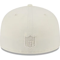 Casquette ajustée 59FIFTY Los Angeles Rams couleur crème New Era pour homme