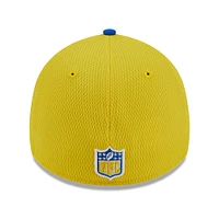 Casquette 39THIRTY Sideline 2023 Flex New Era pour homme, or/royal Rams de Los Angeles