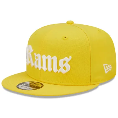 Los Angeles Rams Fitted Kids New Era 59FIFTY Script Cap Hat Navy