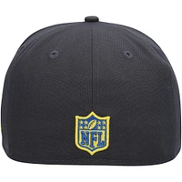 Casquette ajustée 59FIFTY Graphite Los Angeles Rams Color Dim New Era pour homme