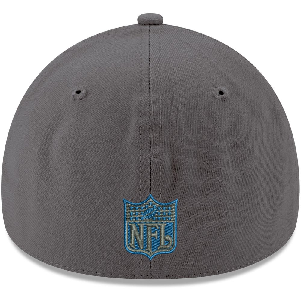 Men's New Era Graphite Los Angeles Rams Team Storm 39THIRTY Flex Hat