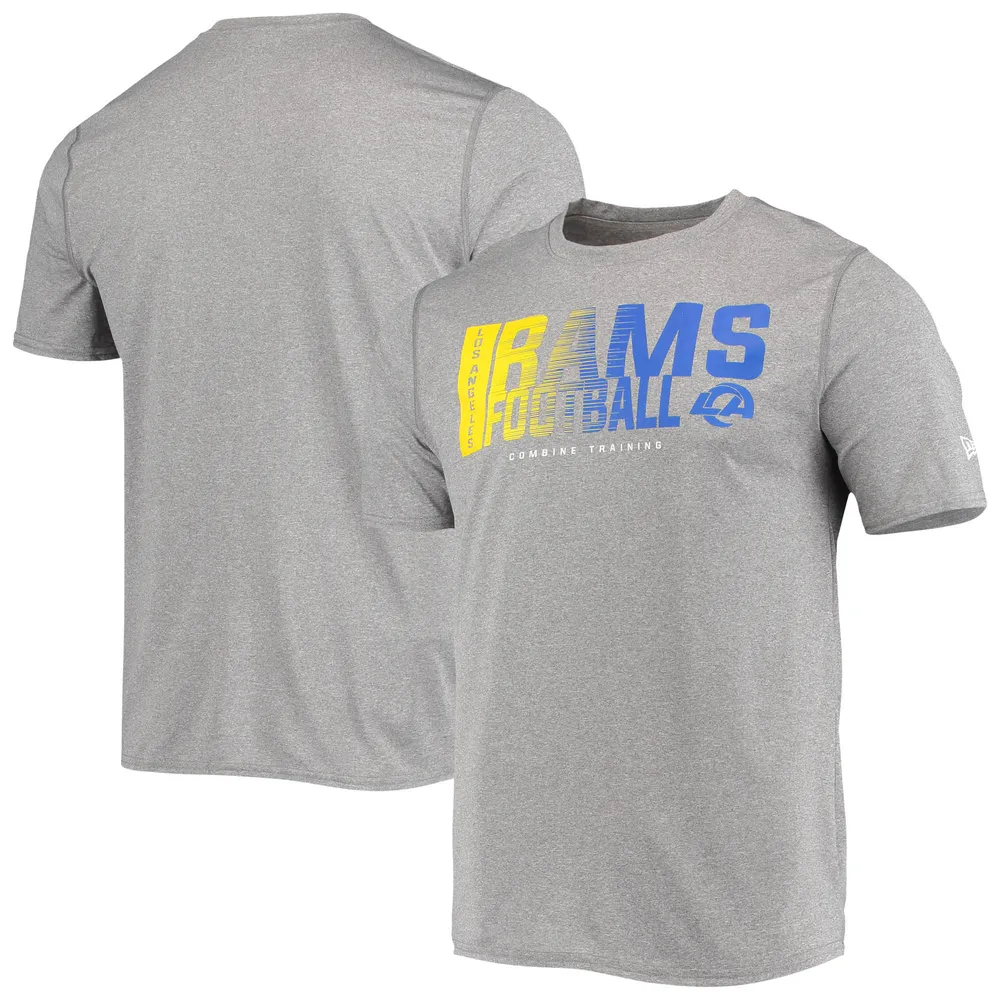 Men's Fanatics Branded Royal/Heathered Gray Los Angeles Rams T