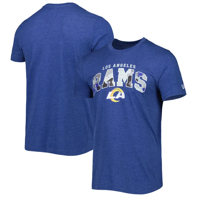 Los Angeles Rams Neutral Colour Logo Long Sleeve T-Shirt - Mens