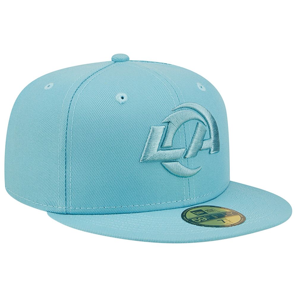 Men's New Era Light Blue Los Angeles Rams Color Pack 59FIFTY - Fitted Hat