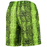 Men's New Era Neon Green Los Angeles Rams Summer Pop Shorts