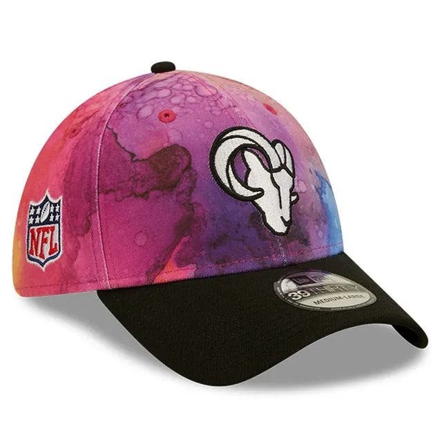 Lids Los Angeles Rams New Era 2022 NFL Crucial Catch 39THIRTY Flex Hat -  Pink/Black