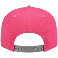 Men's New Era Pink/Gray Los Angeles Rams 2-Tone Color Pack 9FIFTY Snapback Hat