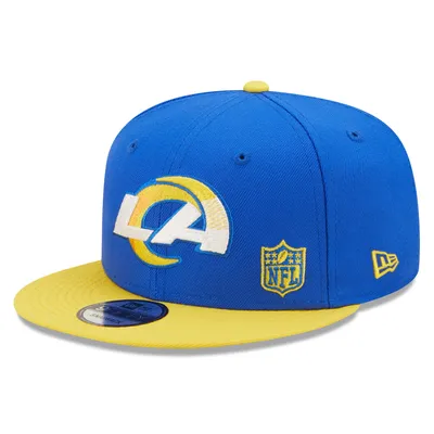 Casquette 9FIFTY Snapback pour homme des Los Angeles Rams Flawless Royal/Or de New Era