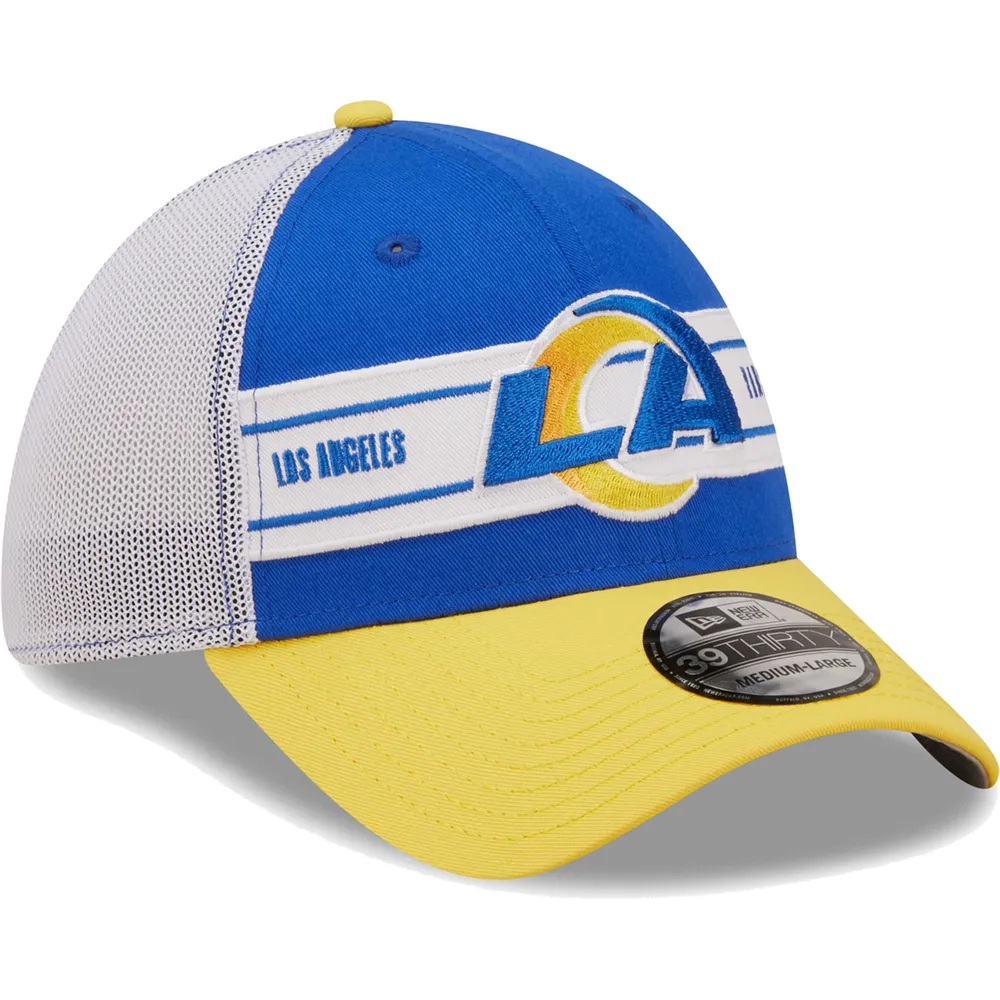 Los Angeles LA Rams Hat New Era 39Thirty NFL Football Flex-Fit Cap Size M/L