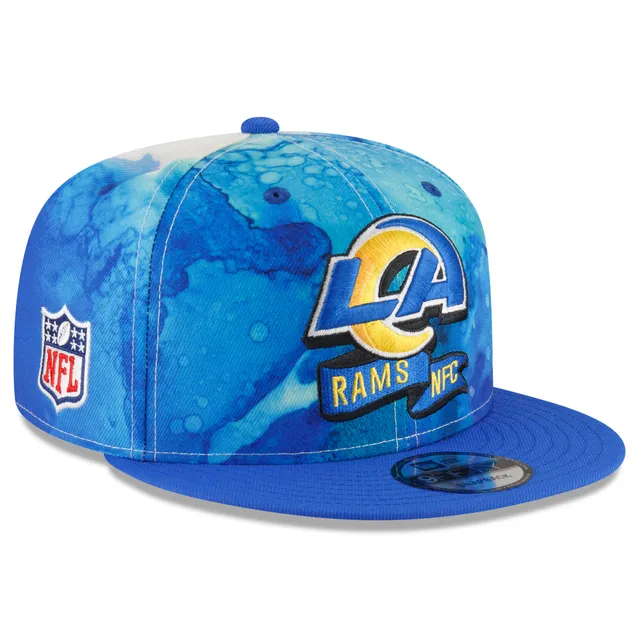 Los Angeles Rams New Era Camo Undervisor 59FIFTY Fitted Hat - Royal