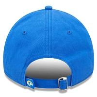 New Era Royal Los Angeles Rams 2022 Sideline - Casquette réglable 9TWENTY Team Color pour homme