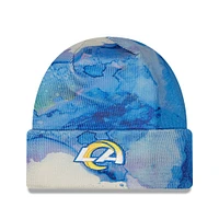 NWE LOSRAM ROYAL 22 NFL SIDELINE INK DYE CUFFED KNIT. HATMNNPM