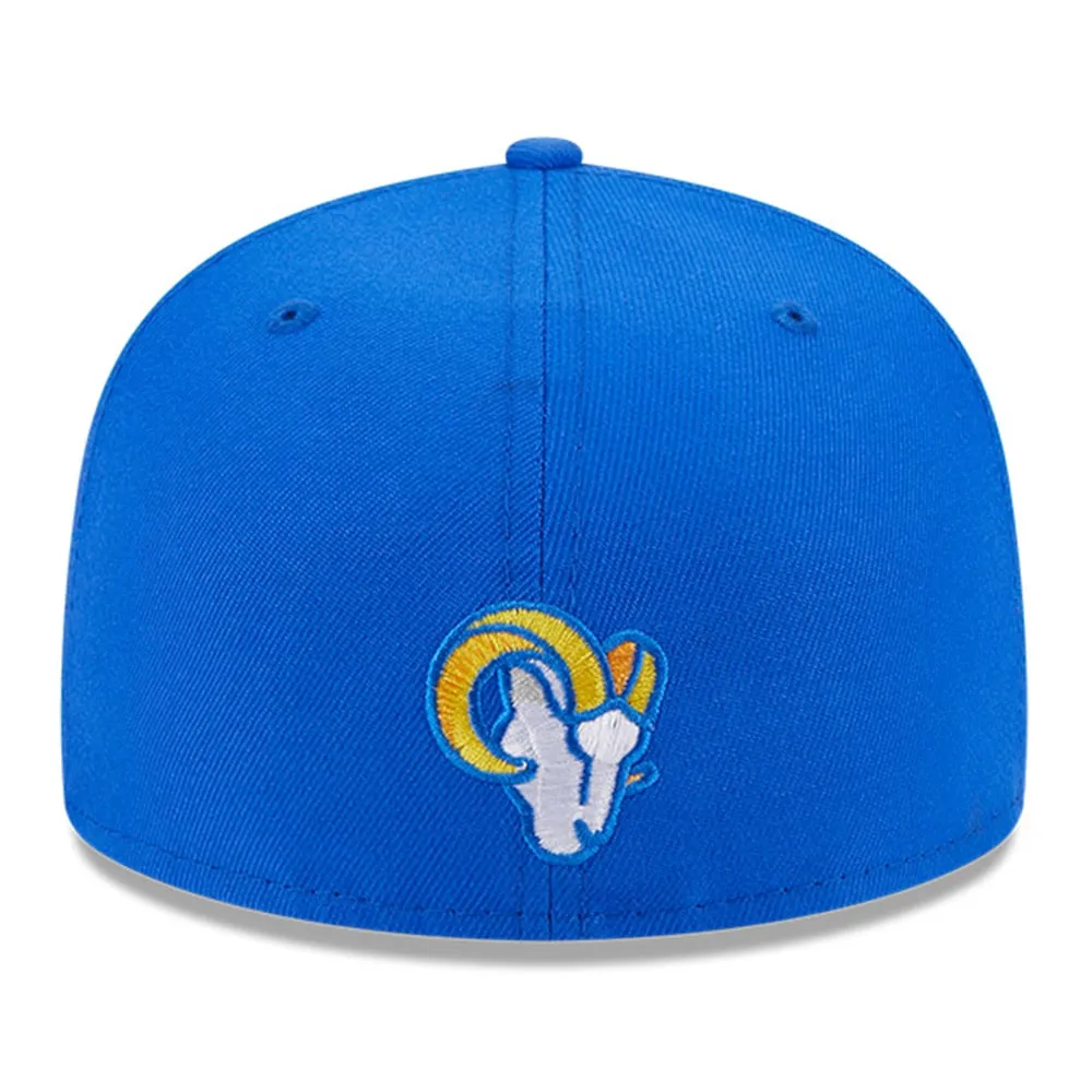 New Era Men's Los Angeles Rams Royal 59Fifity Logo Fitted Hat