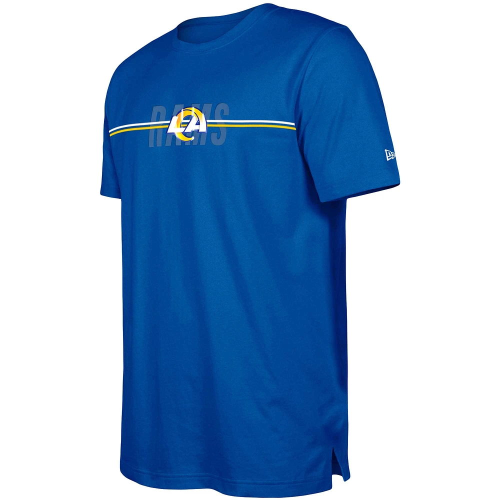 T-shirt New Era Royal Los Angeles Rams 2023 NFL Training Camp pour homme