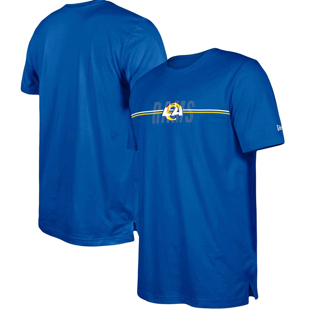 Men's New Era  Royal Los Angeles Rams 2023 NFL Training Camp T-Shirt