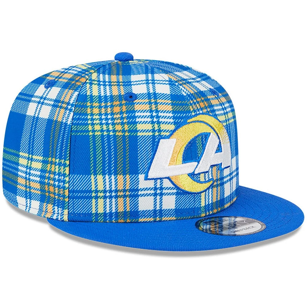 Casquette Snapback 9FIFTY Sideline Statement 2024 des Los Angeles Rams de New Era pour homme