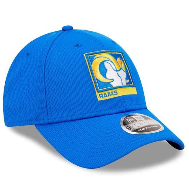 Casquette Snapback 9FORTY Royal Los Angeles Rams New Era pour homme