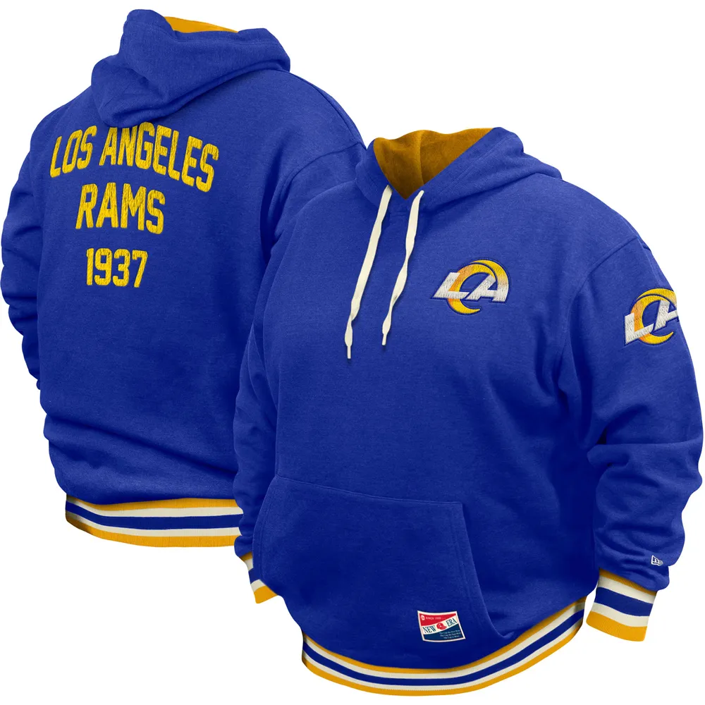 47 Royal Los Angeles Rams Elements Headline Pullover Hoodie