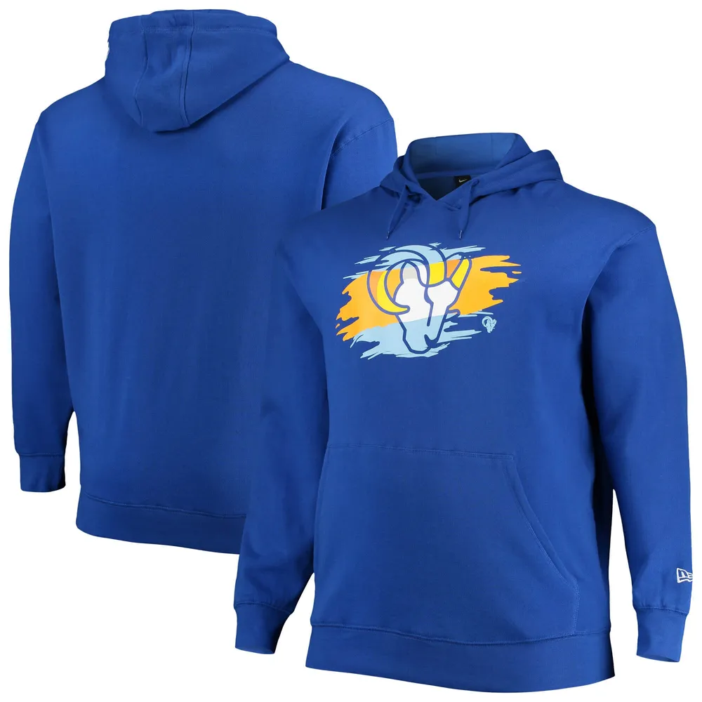 New era NFL Team Logo Los Angeles Rams Hoodie Blue