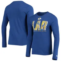 New Era Men's Royal Los Angeles Rams Combine Authentic Home Stadium Long  Sleeve T-shirt