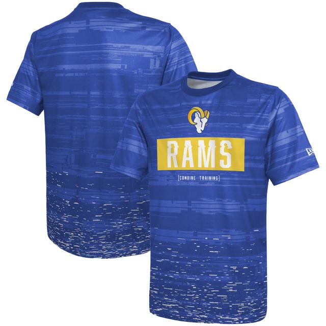 T-shirt New Era Royal Los Angeles Rams Sweep pour homme