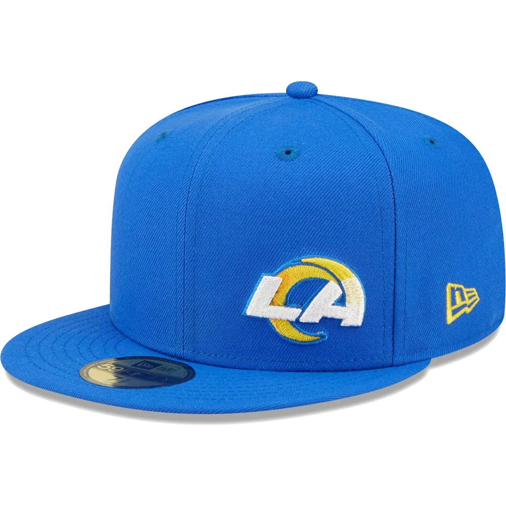 Men's New Era Royal Los Angeles Rams  Flawless 59FIFTY Fitted Hat