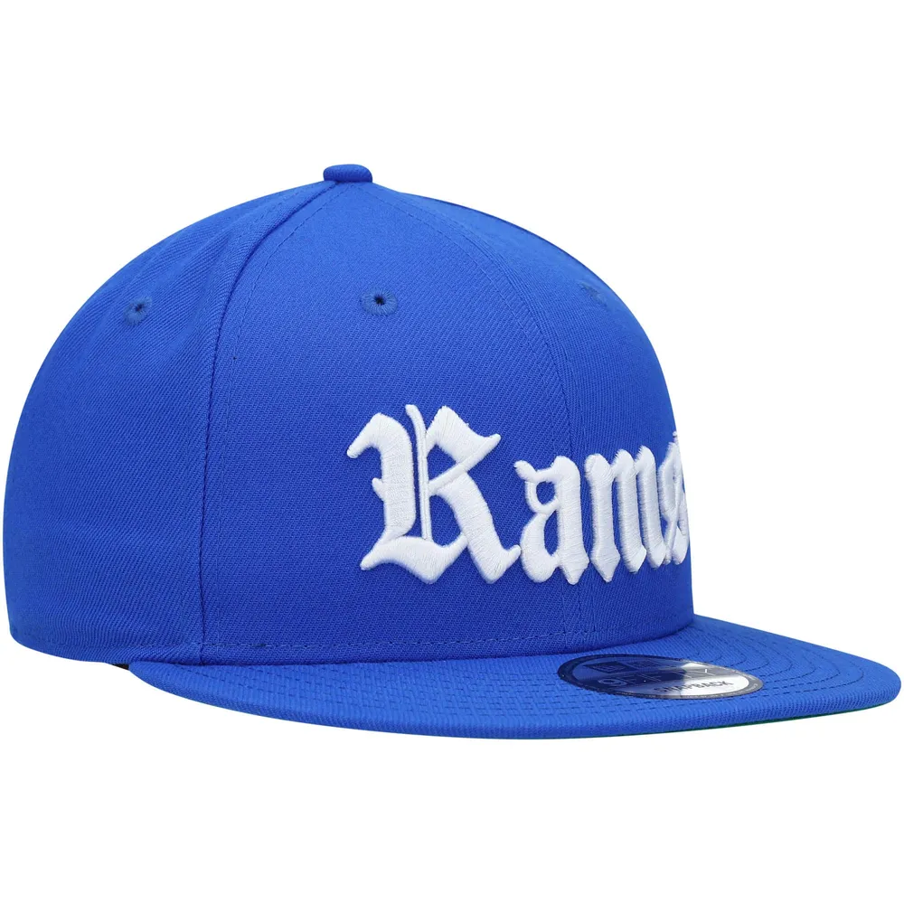 New Era Men's New Era Royal Los Angeles Rams Gothic Script 9FIFTY