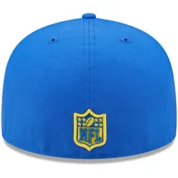 Casquette ajustée 59FIFTY Royal Los Angeles Rams Identity New Era pour homme