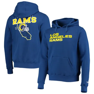 Lids Los Angeles Rams New Era Training Collection Raglan Pullover