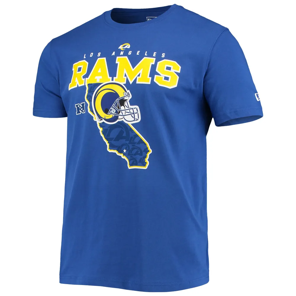 Men's New Era Royal Los Angeles Rams Local Pack T-Shirt