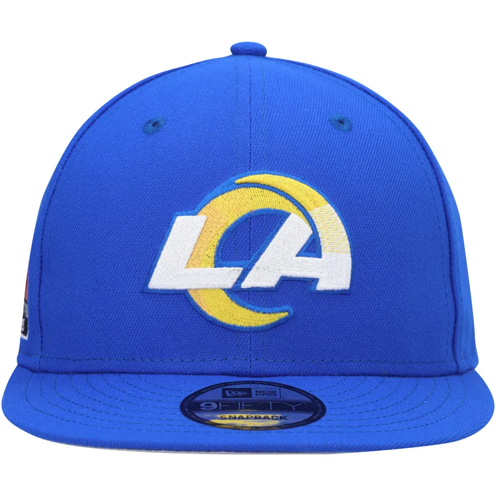 Yellow Los Angeles Rams Super Bowl Team New Era Snapback Hat