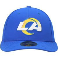 Men's New Era Royal Los Angeles Rams Omaha Low Profile 59FIFTY Fitted Hat